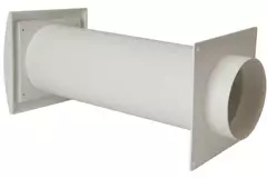 Pasamuros de ventilación SPK4 Ø125mm con lamas móviles