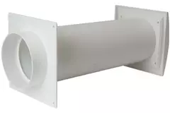 Pasamuros de ventilación SPK4 Ø125mm con lamas móviles