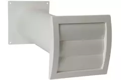 Pasamuros de ventilación SPK4 Ø125mm con lamas móviles
