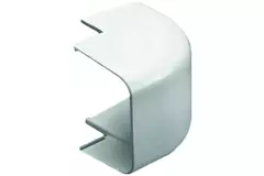 Conducto de climatización Climaplus Codo exterior 90x65mm RAL 9010 BLANCO