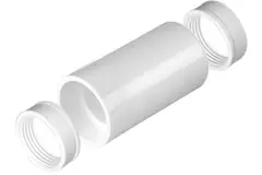 Manguito de conexión de plástico Ø 20 mm