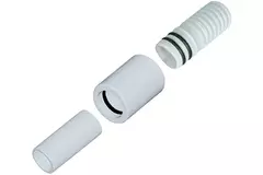 Manguito de conexión para manguera flexible