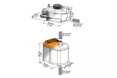 Sauermann Mini bomba de agua condensada 30l/h