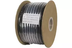 Cable de goma negro flexible 5 x 2,5 para uso en exteriores, rollo de 50 metros