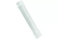 Climaplus conducto aire acondicionado Codo flexible 90x65mm RAL 9010 BLANCO