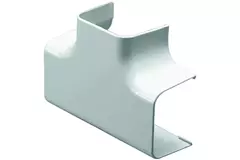 Climaplus conducto de aire acondicionado Pieza en T para conducto 90x65mm RAL 9010 BLANCO