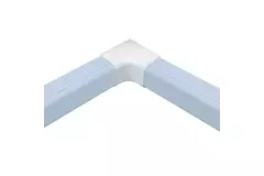 Conducto de climatización Climaplus Codo interior acodado 3530 RAL 9010 BLANCO