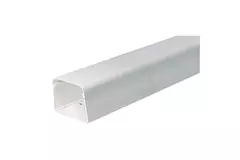 Climaplus conducto aire acondicionado 1,5m conducto 70x55mm RAL 9010 BLANCO