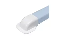 Tapa de pared para conducto de aire acondicionado Climaplus 70x55mm RAL 9010 BLANCO