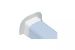 Rosetón de pared para conductos de climatización Climaplus 70x55mm RAL 9010 BLANCO