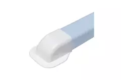 Tapa de pared para conducto de aire acondicionado Climaplus 90x65mm RAL 9010 BLANCO