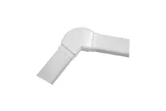 Conducto climatización Climaplus Codo regulable 90x65mm RAL 9010 BLANCO