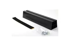 Barra de montaje exterior de PVC duro, longitud 450 mm
