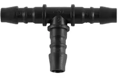 Conector en T Sauermann para manguera de Ø6 mm (juego de 5 piezas)