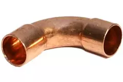 Codo de soldadura 90 ° versión larga 3/8