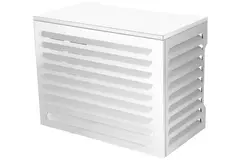 Carcasa para aire acondicionado y bomba de calor ClimaConnect, tamaño pequeño, RAL 9010 Blanco