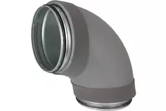 Codo aislado Thermoduct 90 grados con diámetro de 200 mm