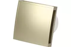 Extractor de baño Ø 100 mm dorado - Design T100G