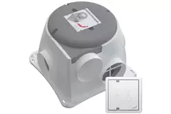 Zehnder ComfoFan Silent 460 m³/h + sensor de CO₂ - enchufe con toma de tierra