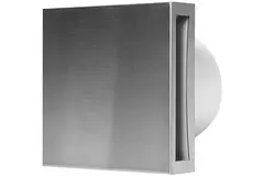 Extractor de baño Ø 100mm acero inoxidable - Design EET100i
