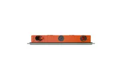 Rejilla lineal empotrable sin marco Ergovent 1000 mm con diámetro de conexión de 75 mm - estándar