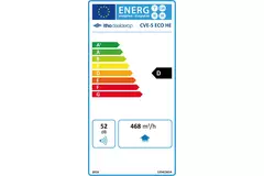 Itho Daalderop CVE-S ECO Alto Rendimiento HE 415 m³/h + sensor de humedad - enchufe euro