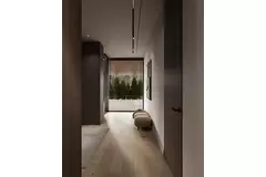 Difusor de ranura sin marco Ergovent 1050 mm con diámetro de conexión de 75 mm - modular - 1 ranura
