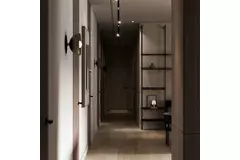 Difusor de ranura sin marco Ergovent 1050 mm con diámetro de conexión de 75 mm - modular - 1 ranura