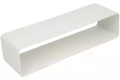 Acoplamiento hembra de plástico cuadrado 220x55 mm - KSF25