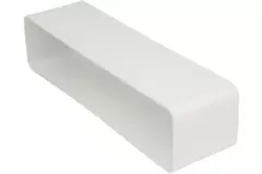 Acoplamiento hembra de plástico cuadrado 220x55 mm - KSF25