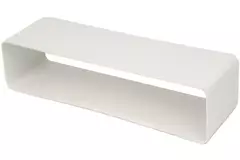Acoplamiento hembra de plástico cuadrado 220x55 mm - KSF25