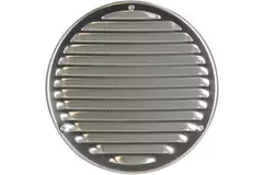 Rejilla metálica de ventilación redonda Ø 200 mm acero inox. - MR200i