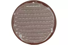 Rejilla de ventilación metálica redonda Ø 125 mm marrón - MR125B - RAL8016