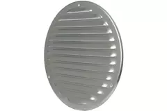 Rejilla metálica de ventilación redonda Ø 200mm zinc - MR200ZN