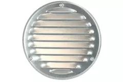 Rejilla metálica de ventilación redonda Ø 200mm zinc - MR200ZN