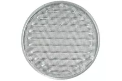 Rejilla metálica de ventilación redonda Ø 200mm zinc - MR200ZN