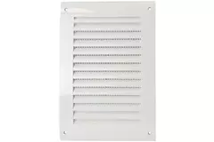 Rejilla de pared 250x170 mm blanco - N25