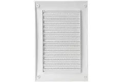 Rejilla de pared 250x170 mm blanco - N25