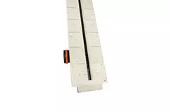 Difusor de ranura sin marco Ergovent 1050 mm con diámetro de conexión de 75 mm - modular - 1 ranura