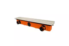 Difusor de ranura sin marco Ergovent 1050 mm con diámetro de conexión de 75 mm - modular - 1 ranura