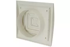 Difusor de techo cuadrada de 150x150 de diámetro: 100 blanco - ND10G