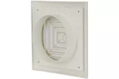 Rejilla de techo cuadrada de 190x190 de diámetro: 125 blanco - ND12G