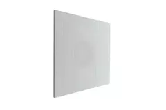 Difusor de techo perforado y ajustable para extracción 594x594 - plenum sin aislamiento con conexión lateral Ø 125 mm