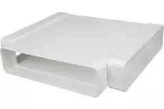 Pieza en T rectangular de plástico 220x90mm - KT29