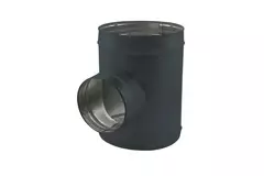 Pieza en T Spiro diámetro 200 mm - 200 mm (90 grados) (sendz. galvanizado) RAL7016