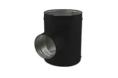 Spiro t-piece diámetro 180 mm - 150 mm (90 grados) (sendz. zinc) RAL9005