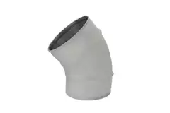 Spiro codo 315 mm 45 grados (sendz. zincado) RAL7035