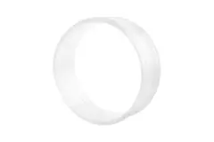 Pieza de conexión Spiro para tubo 200 mm (sendz. zincado) RAL9010