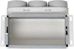 Colector de pared Vent-Axia Uniflexplus superior 3x Ø69 incl. 2 x tapas de sellado Ø69mm