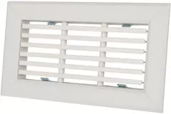 Rejilla Vent-Axia Uniflexplus con lamas fijas 200x100 para colector de pared